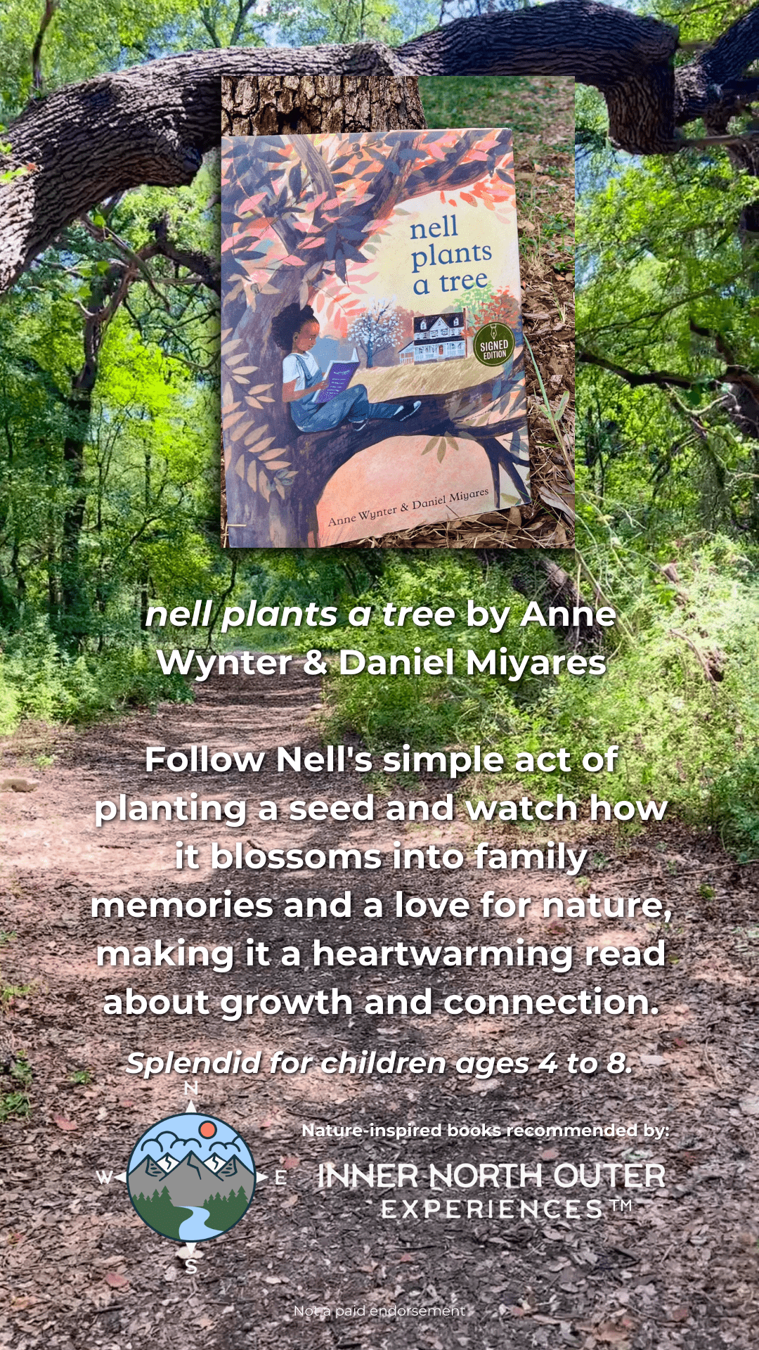 nell plants a tree by Anne Wynter and Daniel Miyares